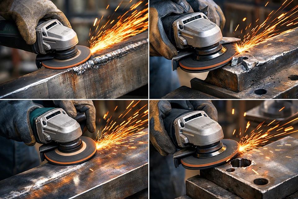 What grinding wheels are designed to do